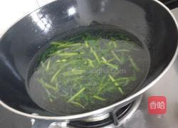 煸韭菜龙须汤面的做法图解5