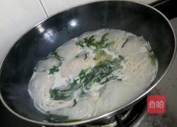 煸韭菜龙须汤面的做法图解8