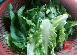 爆炒油麦菜的做法图解3
