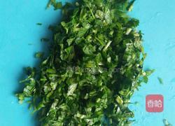 香菜拌双蛋的做法图解3