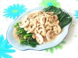 口蘑扒菠菜