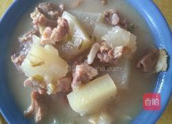 羊肉冬瓜汤的做法图解3