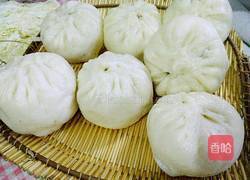 荠菜肉蒸包的做法图解16