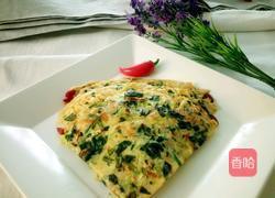 西葫芦波菜饼的做法图解12