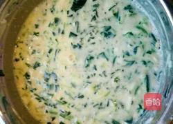 西葫芦波菜饼的做法图解7