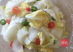 酸辣白菜的做法图解5