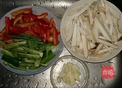 双椒杏鲍菇的做法图解2