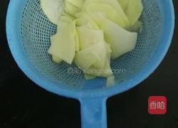 大头芥炒肉片的做法图解4