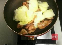 大头芥炒肉片的做法图解8
