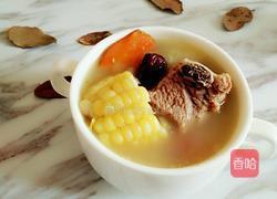 玉米胡萝卜猪骨汤的做法图解8