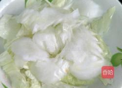 醋溜白菜的做法图解4