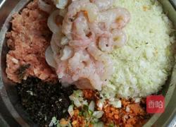 白菜虾仁饺子的做法图解3