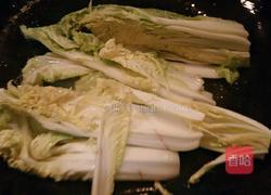 娃娃菜鸭架汤的做法图解3