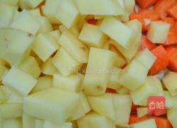 焖煮双色丁的做法图解3