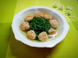豌豆苗丸子汤
