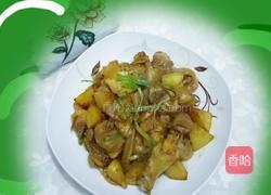 蒜香鸡块焖土豆的做法图解7