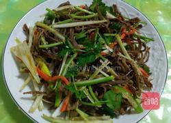 凉拌牛肉丝的做法图解4