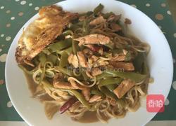 1鸡丝豆角焖面的做法图解13