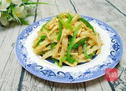 青椒冬笋丝的做法图解8