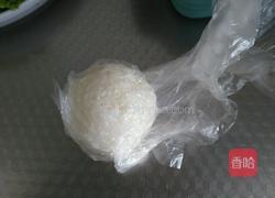 圣诞雪人饭团的做法图解13