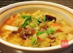 砂锅白菜肥牛卷的做法图解8