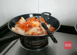 甜味南瓜炒糯米饭的做法图解2