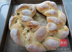 圣诞花环面包（酸奶波兰种）的做法图解19
