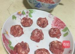 番茄丸子面的做法图解3