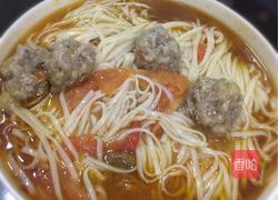 番茄丸子面的做法图解8