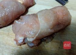 爆浆鸡肉卷（配俄式酸乳瓜）的做法图解10