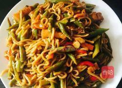 土豆豆角焖面的做法图解8
