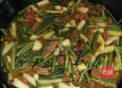 土豆豆角焖面的做法图解6