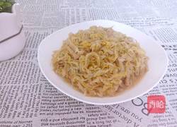 酸菜炒肉丝的做法图解7