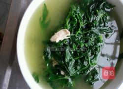 苦槐菜汆肉片的做法图解6