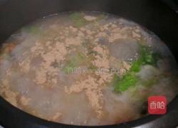 皮蛋瘦肉粥的做法图解8