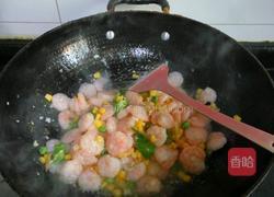 玉米青豆炒虾仁的做法图解7