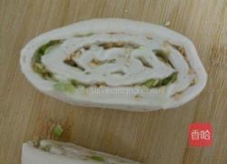 芝麻葱香花卷的做法图解4