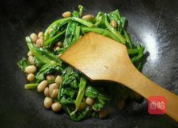 花生米拌油麦菜－的做法图解8
