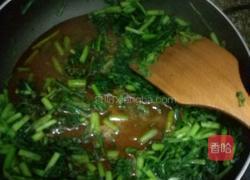酱茼蒿的做法图解7
