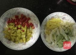 鸭血焖鸡胗的做法图解4