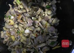 鸭血焖鸡胗的做法图解6