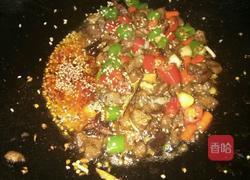 香辣牛牛肉丁的做法图解7