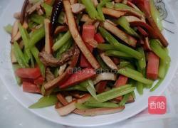 芹菜炒香干的做法图解8