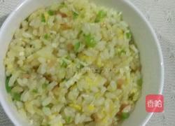五彩炒饭的做法图解4