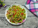毛豆炒肉