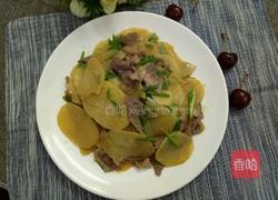 瘦肉炒土豆片的做法图解7