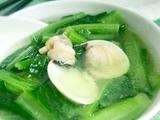 车螺芥菜汤