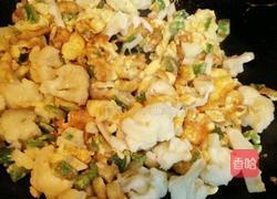 花菜青椒炒鸡蛋的做法图解5