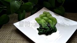 香菇油菜的做法图解9
