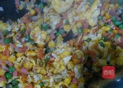 什锦炒饭的做法图解3
